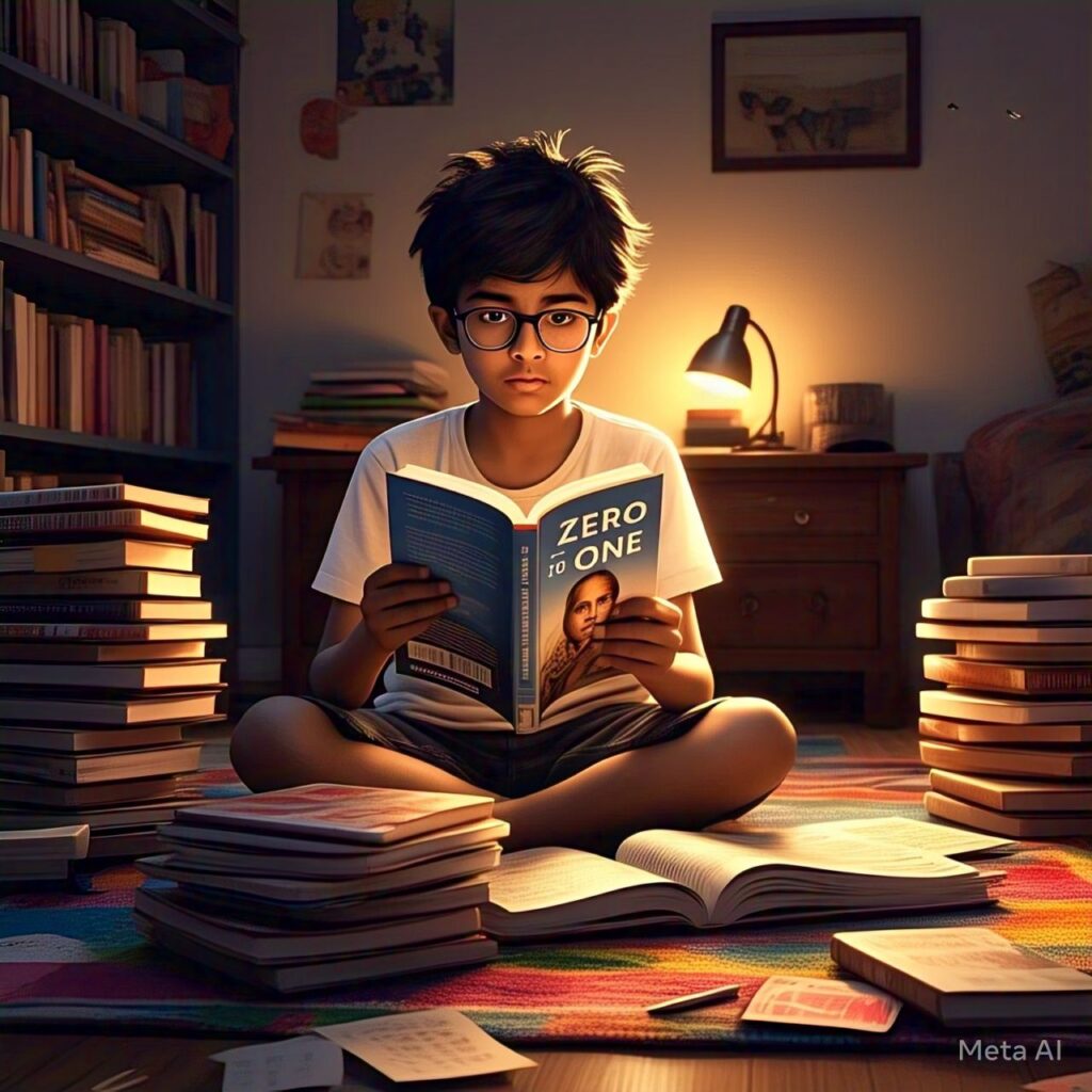 Indian school boy did one of the best selling book zero to one