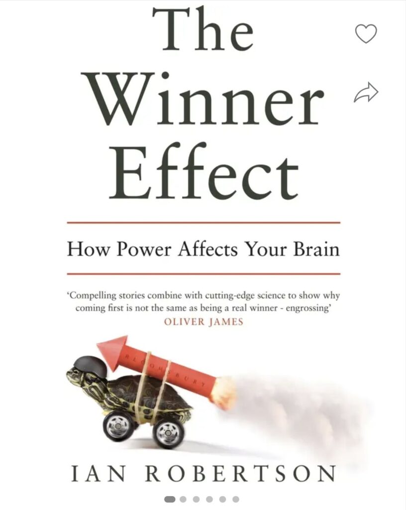 Ian robertson best selling book winner effect